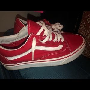 Red Vans